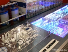 Макет цеха химической очистки воды Казанской ТЭЦ-2. ОАО "Генерирующая компания"