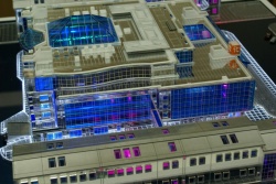 Макет здания технопарка Ай-Ти Парк (ИТ-парк), г. Казань. М1:200. www.itpark-kazan.ru